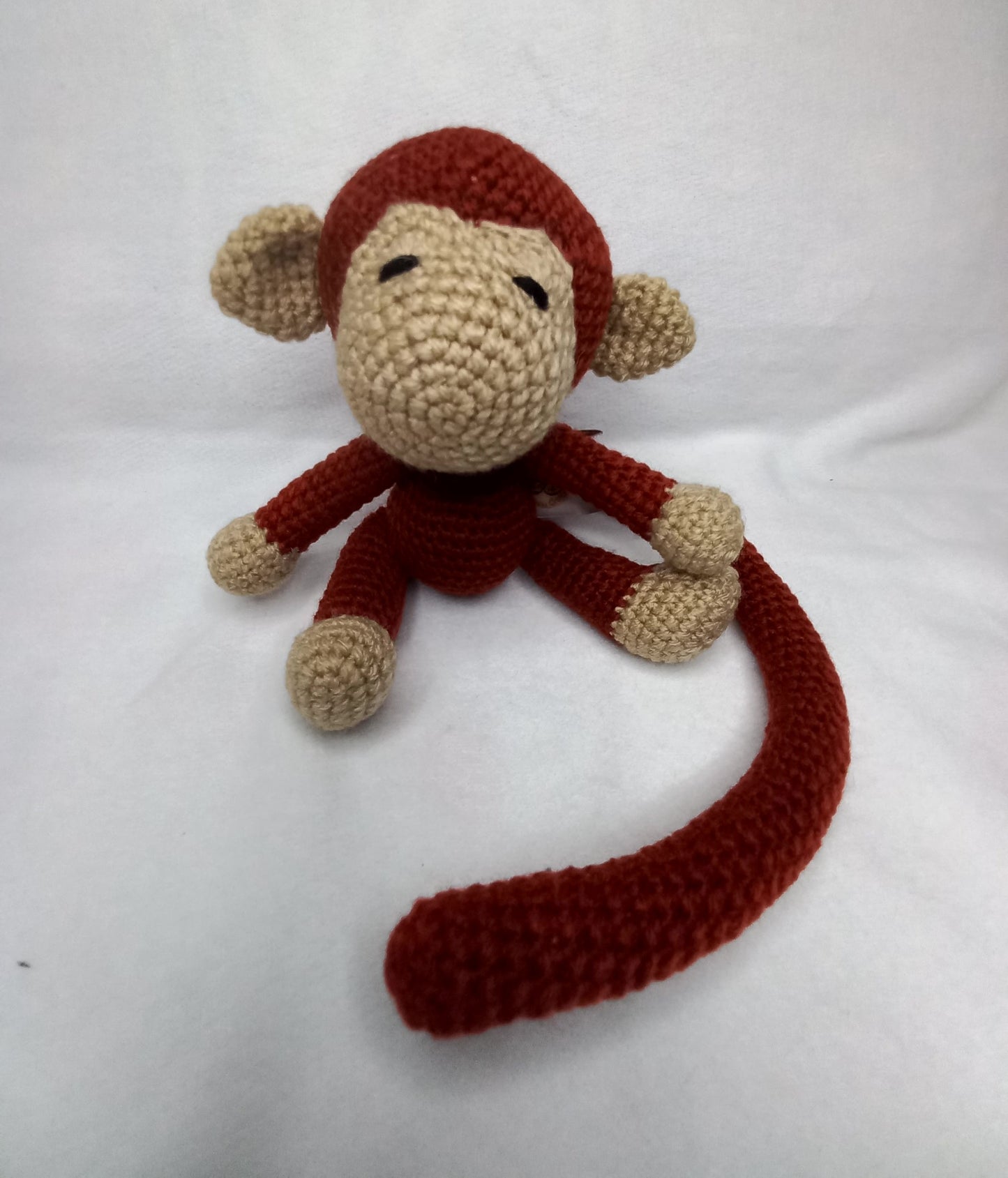 Handmade Crochet Cute Monkey toy - Soft stuffed animal toy