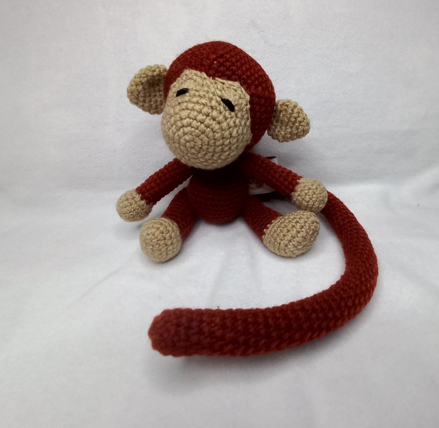 Handmade Crochet Cute Monkey toy - Soft stuffed animal toy