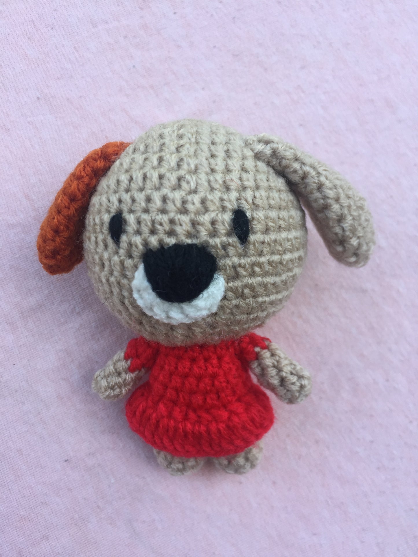 Handmade Crochet small puppy toy