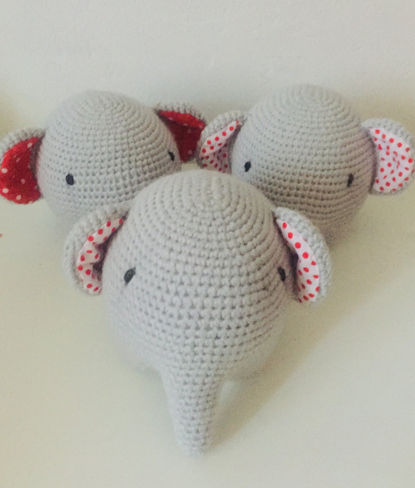 Handmade Crochet stuffed Elephant