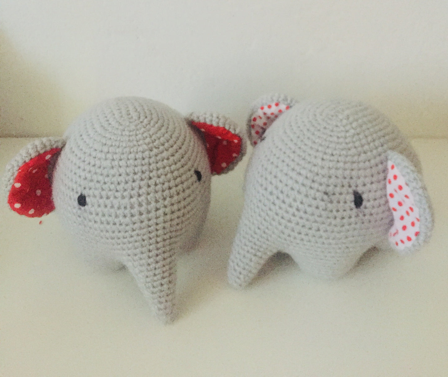 Handmade Crochet stuffed Elephant