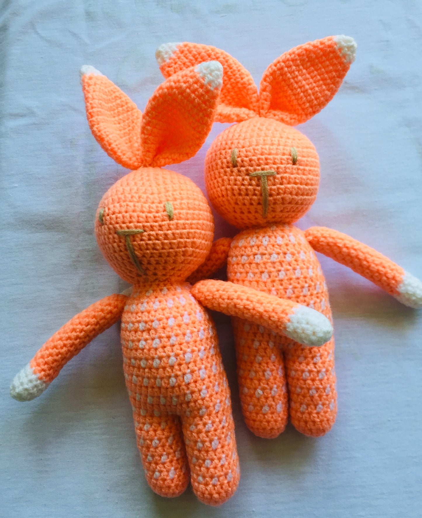 Handmade Cute crochet Bunny Toy- Short Rabbit