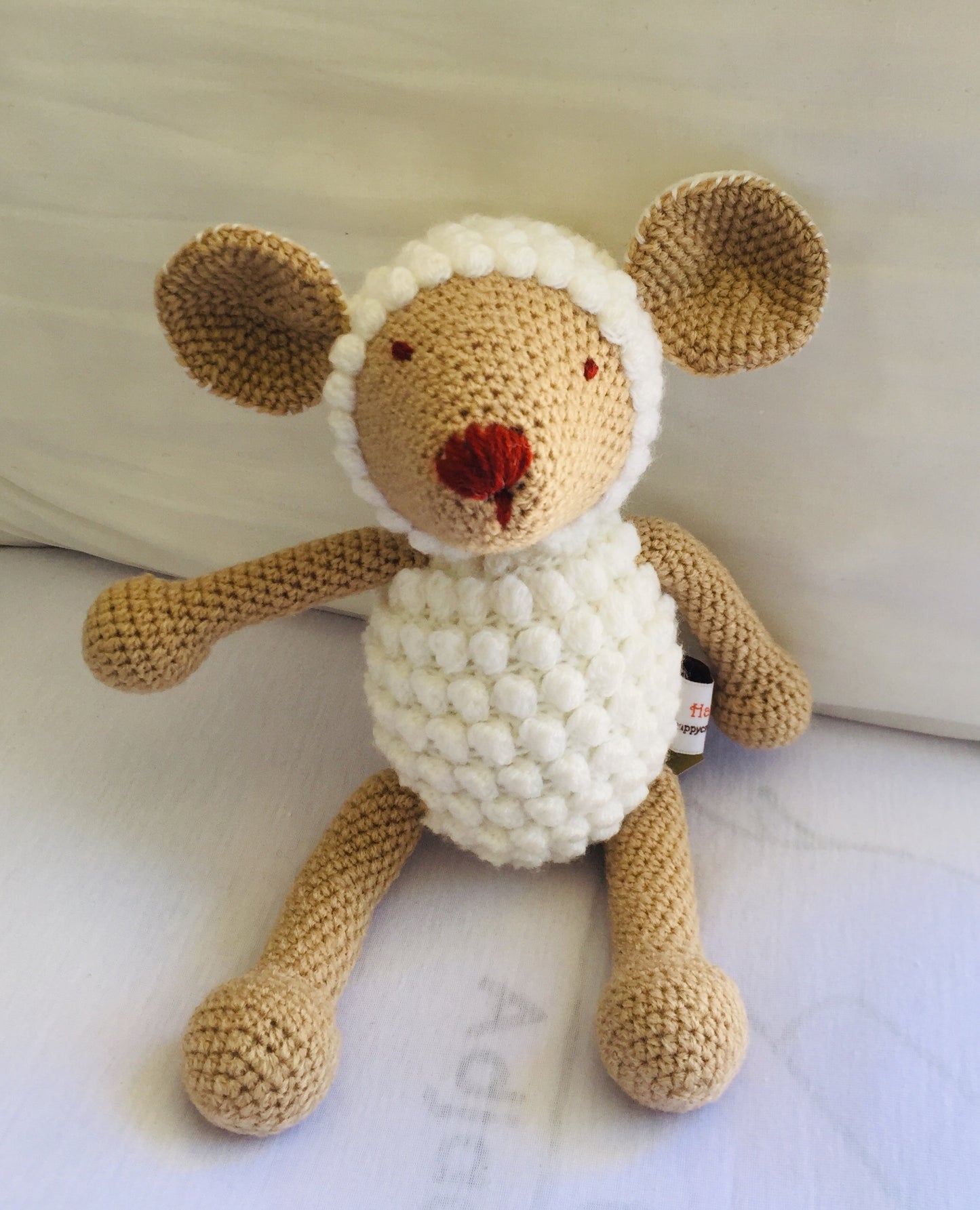 Handmade Cute Crochet Sheep - Amigurumi soft animal Toys