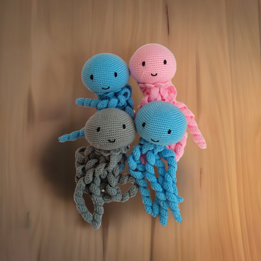 Handmade Octopus crochet soft toy